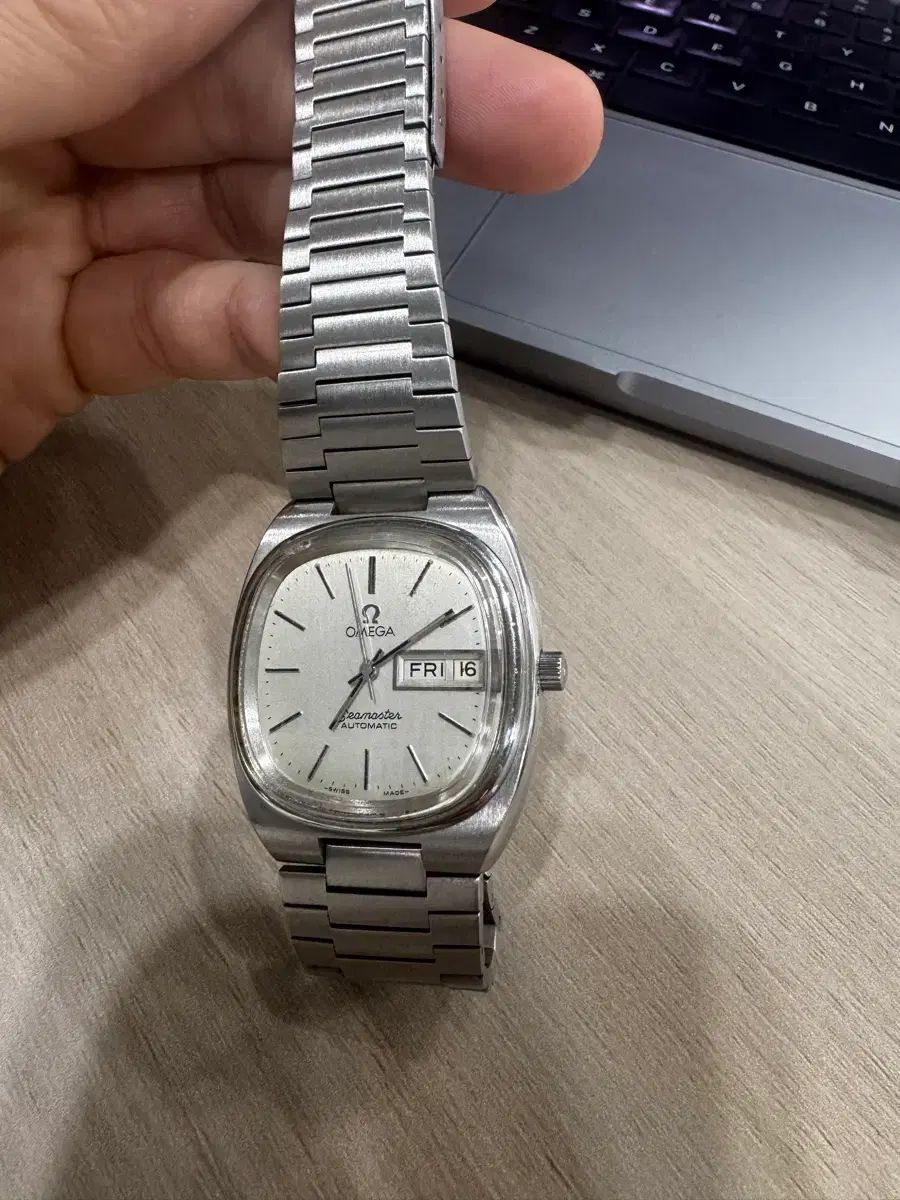  オメガ ヴィンテージ シーマスター テレヴィ 半袖シャツ 自動巻き時計 腕時計(アナログ)