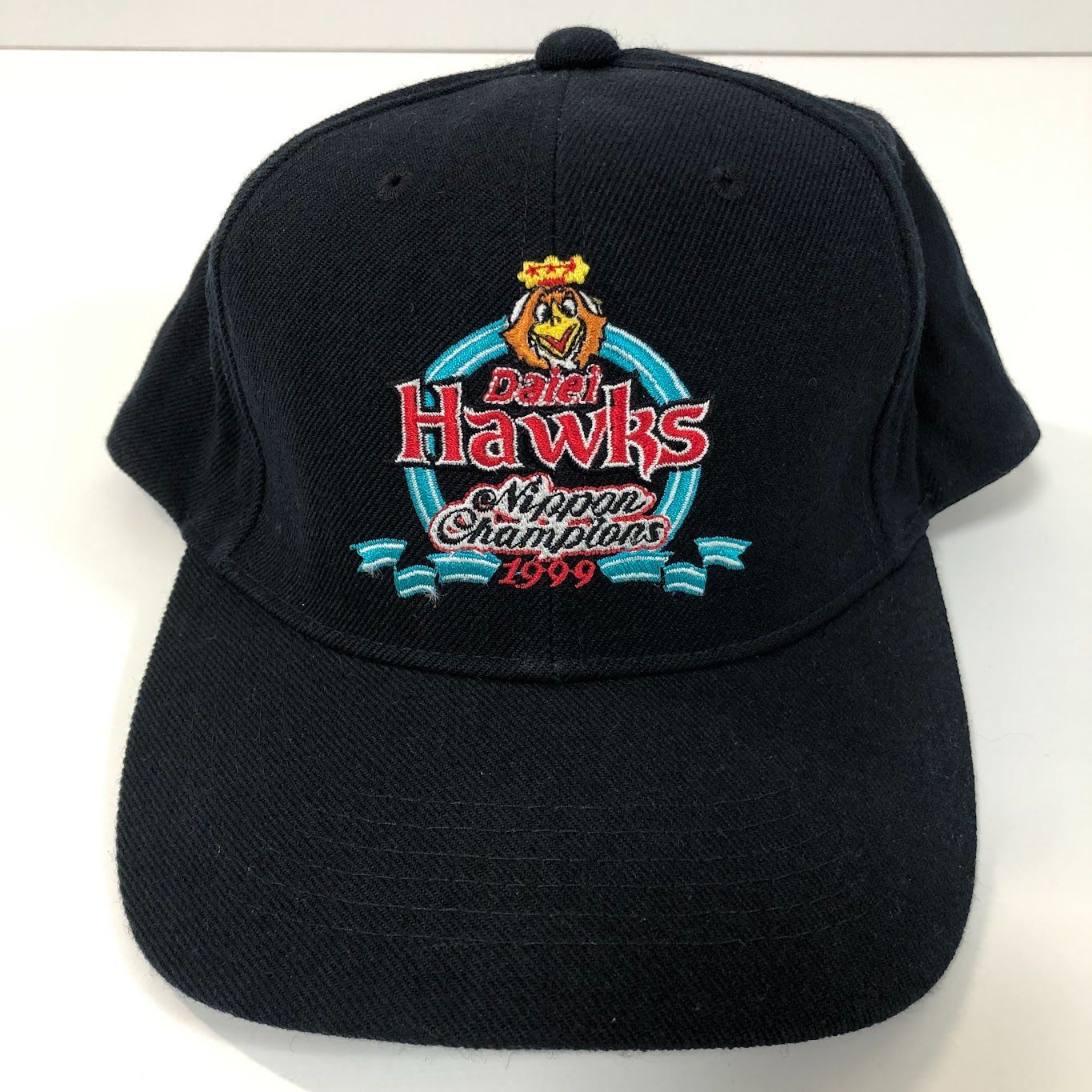 1999年 福岡ダイエーホークス 日本一キャップ 帽子 ブラック