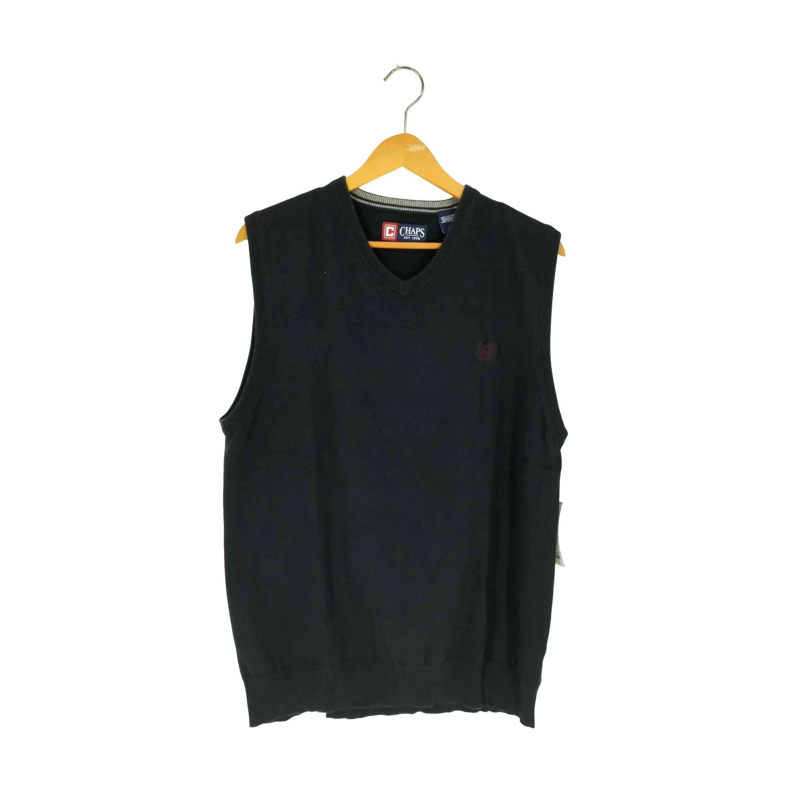 チャップス CHAPS コットンニットベスト メンズ import：M CHAPS 