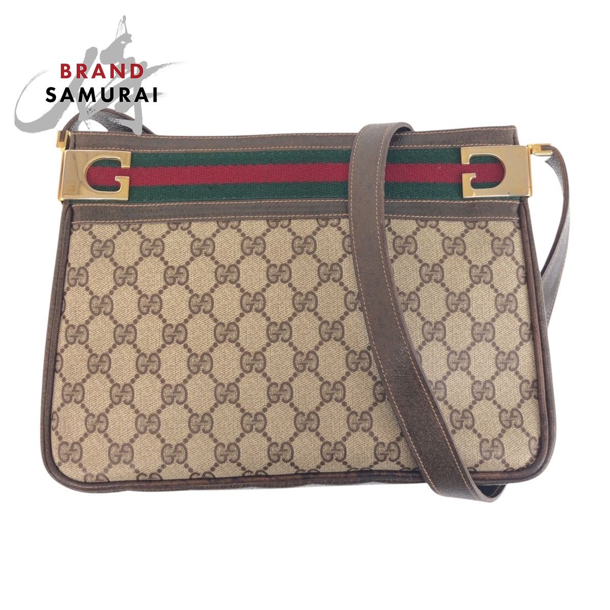 グッチ GUCCI オールドグッチ ショルダーバッグ シェリーライン 2WAY 