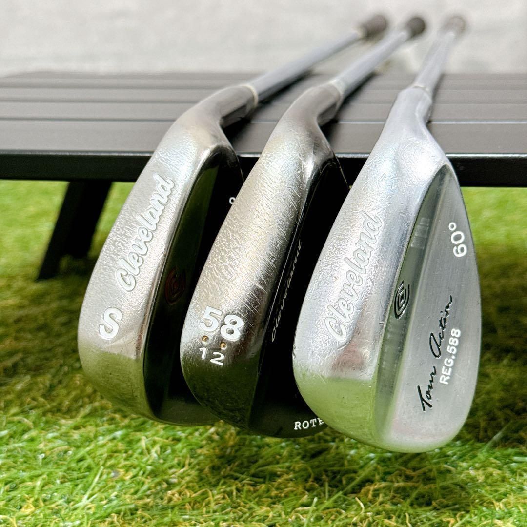 Cleveland ウェッジ 3本セット 56度 58度 60度【K471】 - メルカリ