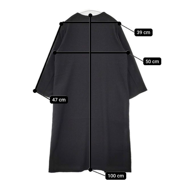 MUSE de Deuxieme Classe トリアセジョーゼットコート 定価30240円