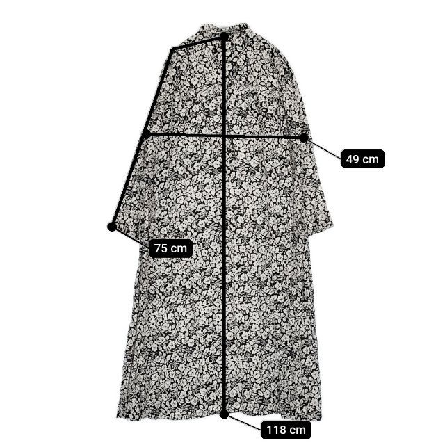 R&D.M.Co- ワイルドベリー シャツワンピース Wild Berry リネン