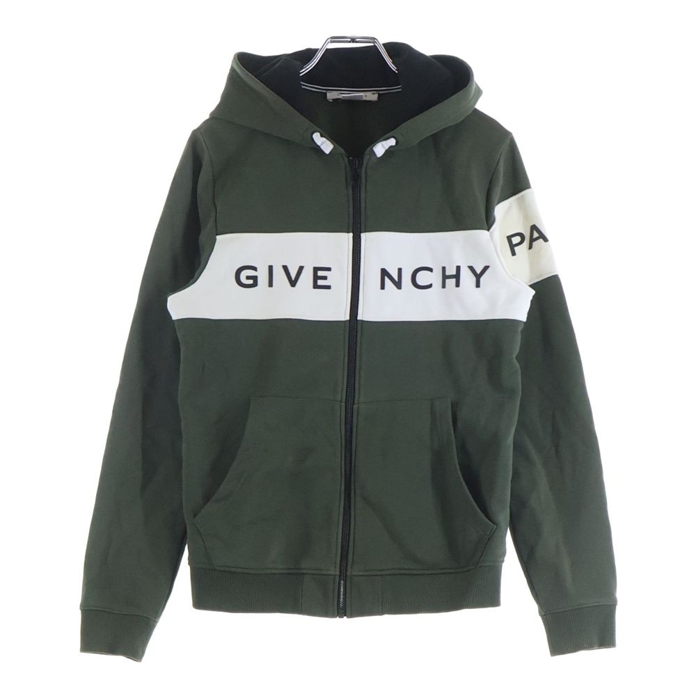 GIVENCHY (ジバンシィ) ビッグロゴ ジップアップ パーカー フーディ