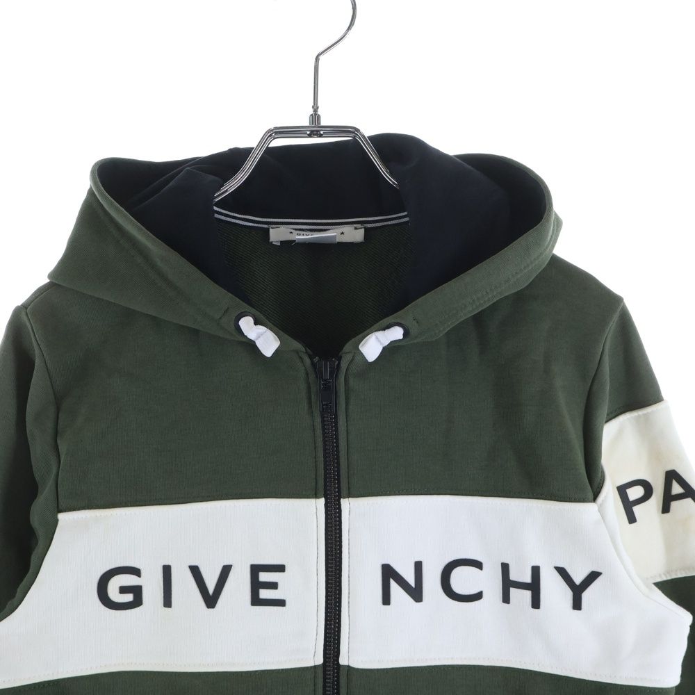 GIVENCHY (ジバンシィ) ビッグロゴ ジップアップ パーカー フーディ