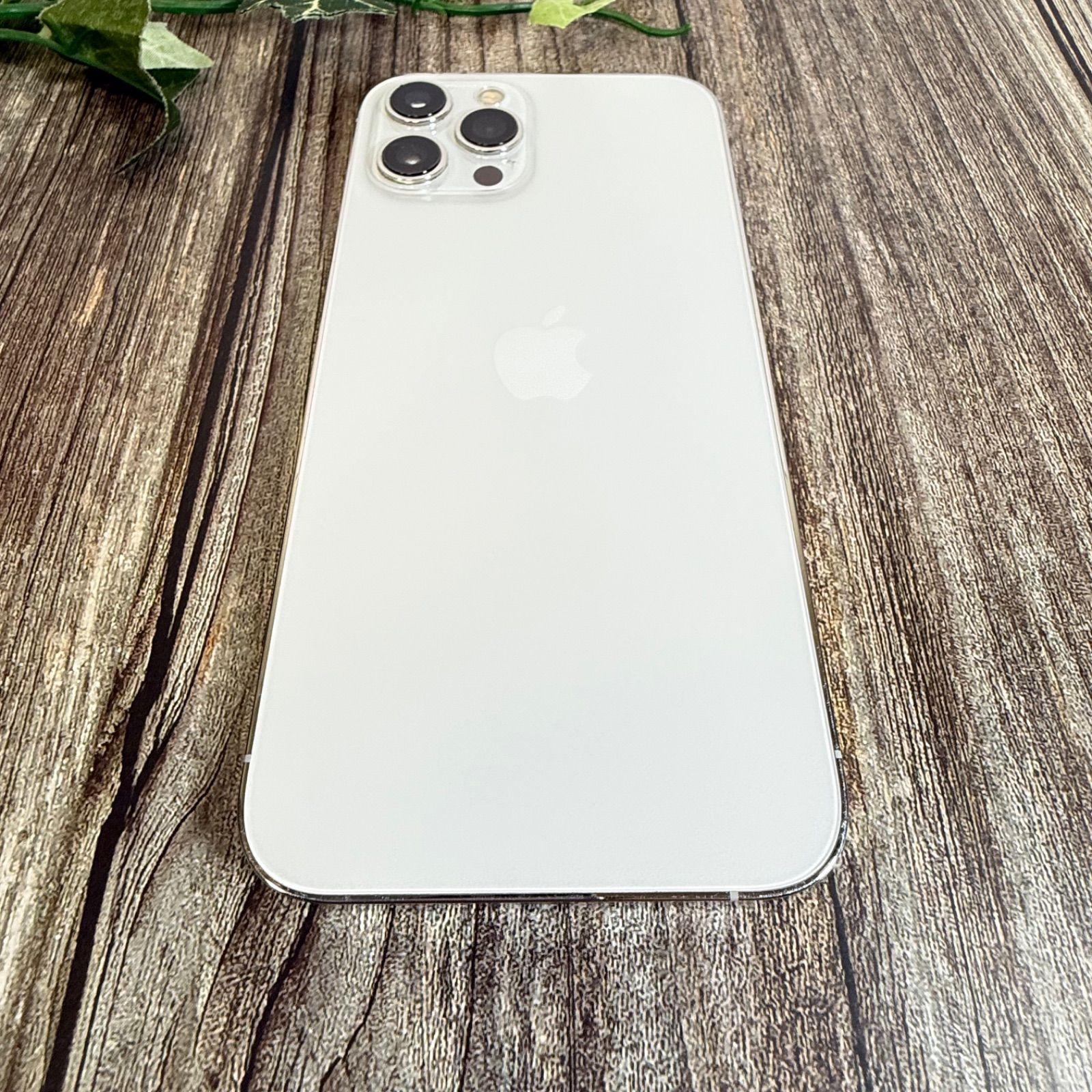 新品バッテリー100%】iPhone 12 Pro Max 256GB シルバー SIMフリー 