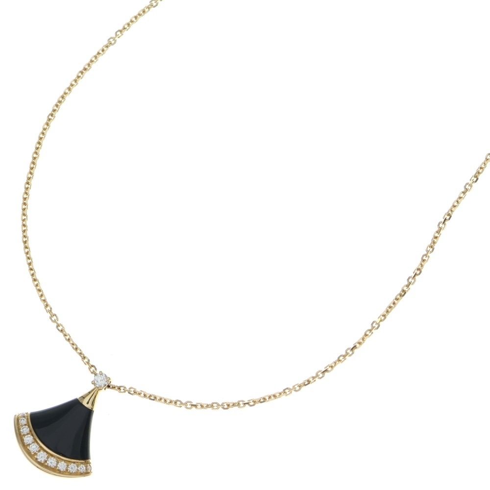 BVLGARI (ブルガリ) ディーバドリーム オニキス ダイヤ ネックレス