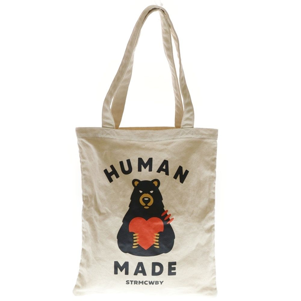 HUMAN MADE (ヒューマンメイド) BOOK TOTE BEAR ブック ベアロゴ