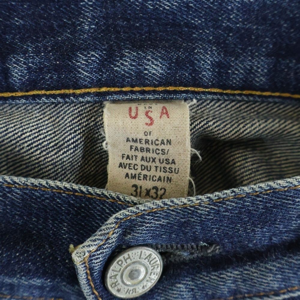 RRL ダブルアールエル STRAIGHT LOW ストレート ロー ジーンズ 30×32 