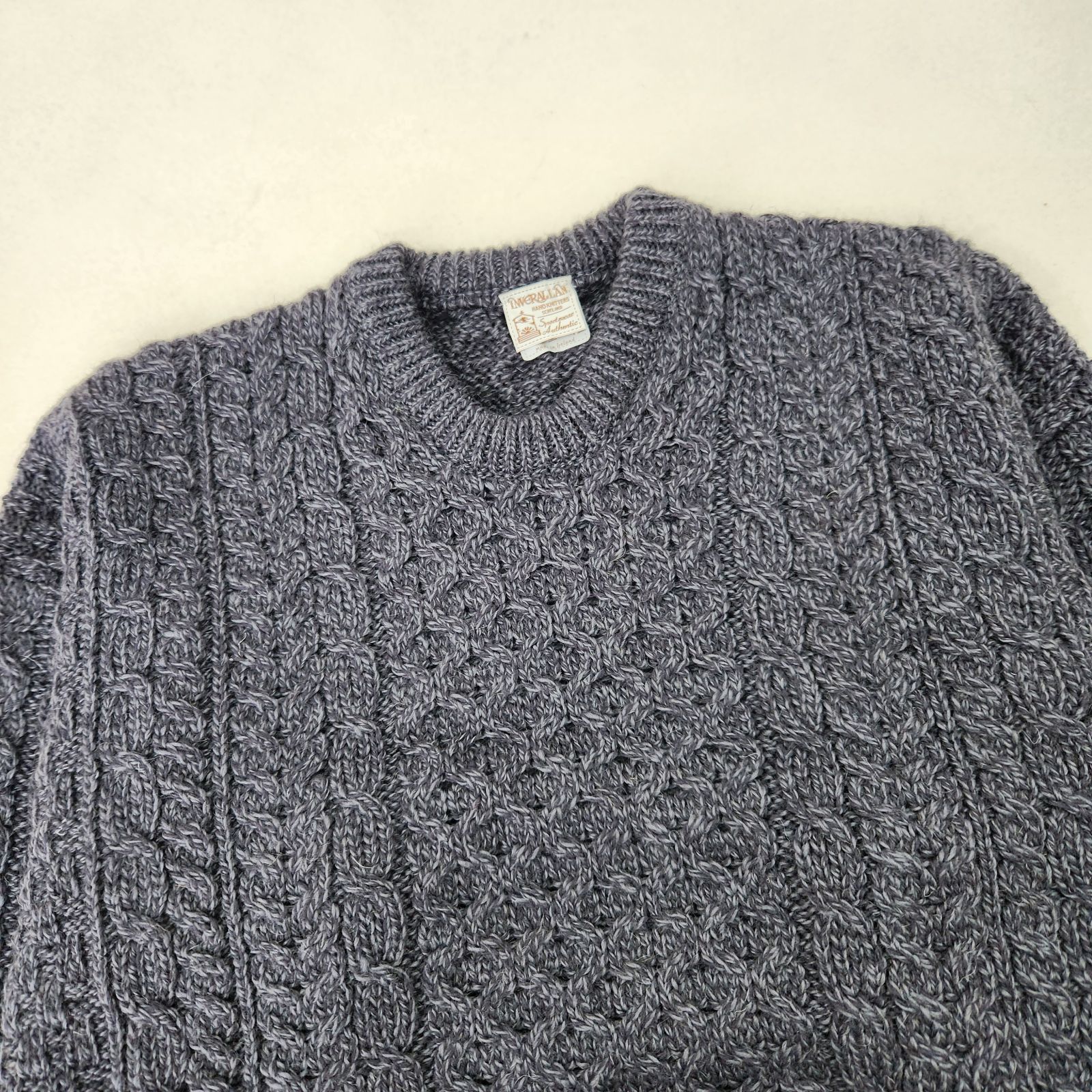 未使用級 極美品 INVERALLAN ニット インバーアラン アランニット 