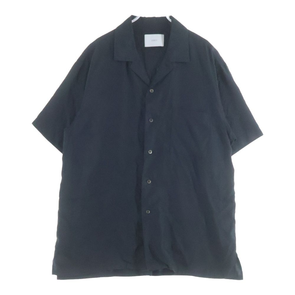 Stein (シュタイン) 24SS OVERSIZED CUPRO OPEN COLLAR SS SHIRT