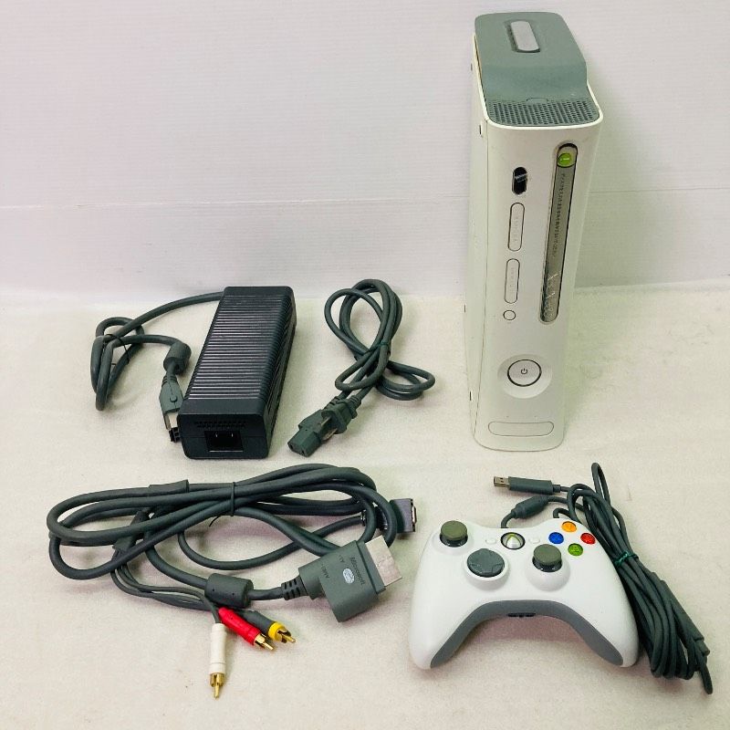 [Operation Confirmed] [Ready to Play] [Initialized] Microsoft Xbox 360 Console 60GB HDD White Xbox 360 Console Microsoft EK2