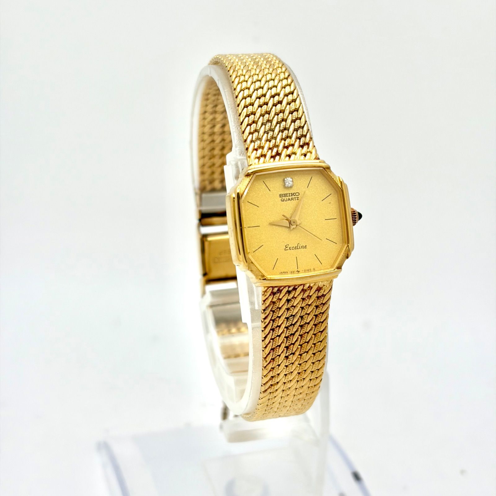 新品電池】SEIKO セイコー Exceline エクセリーヌ レディース 腕時計