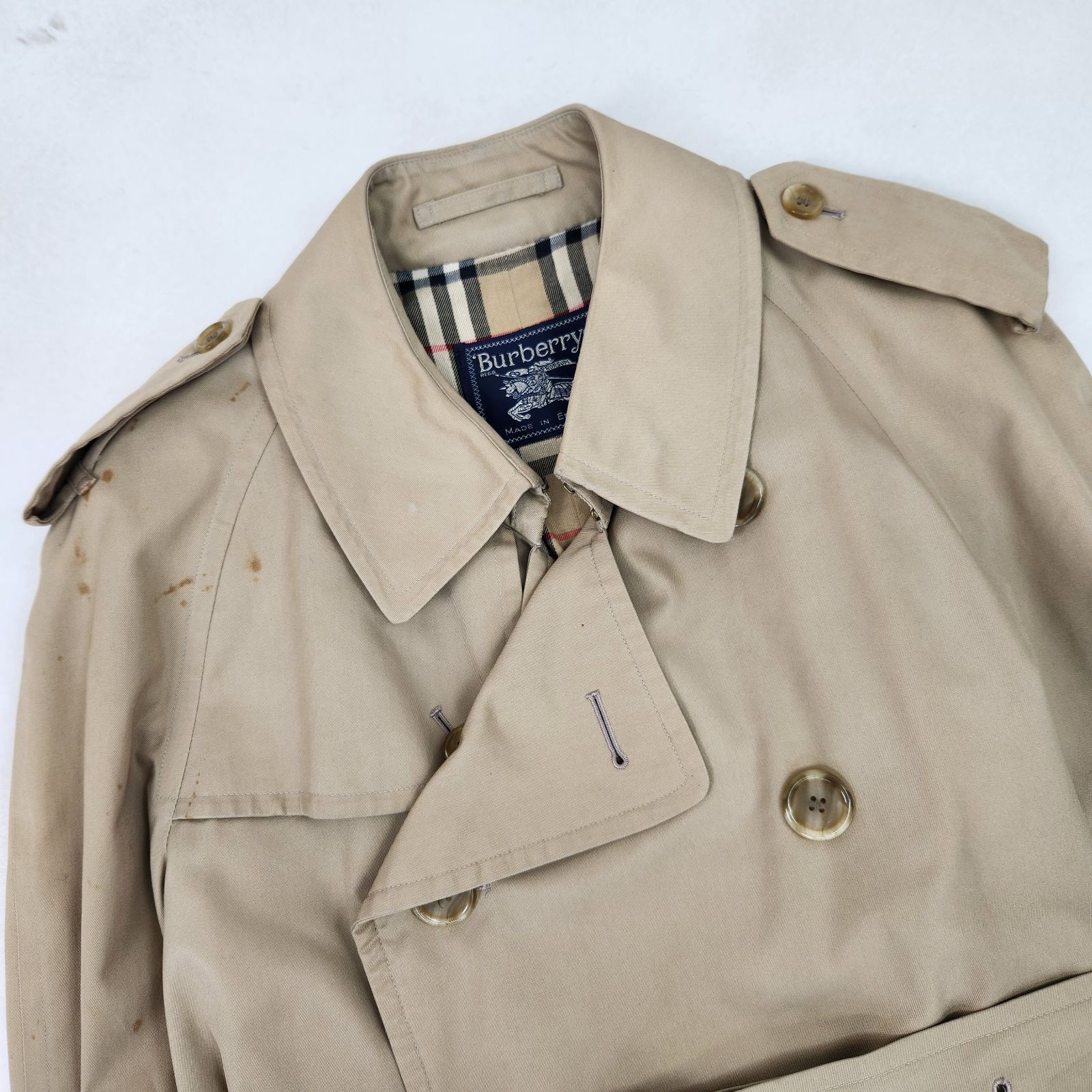BURBERRY トレンチコート バーバリーズ イングランド製 英国製