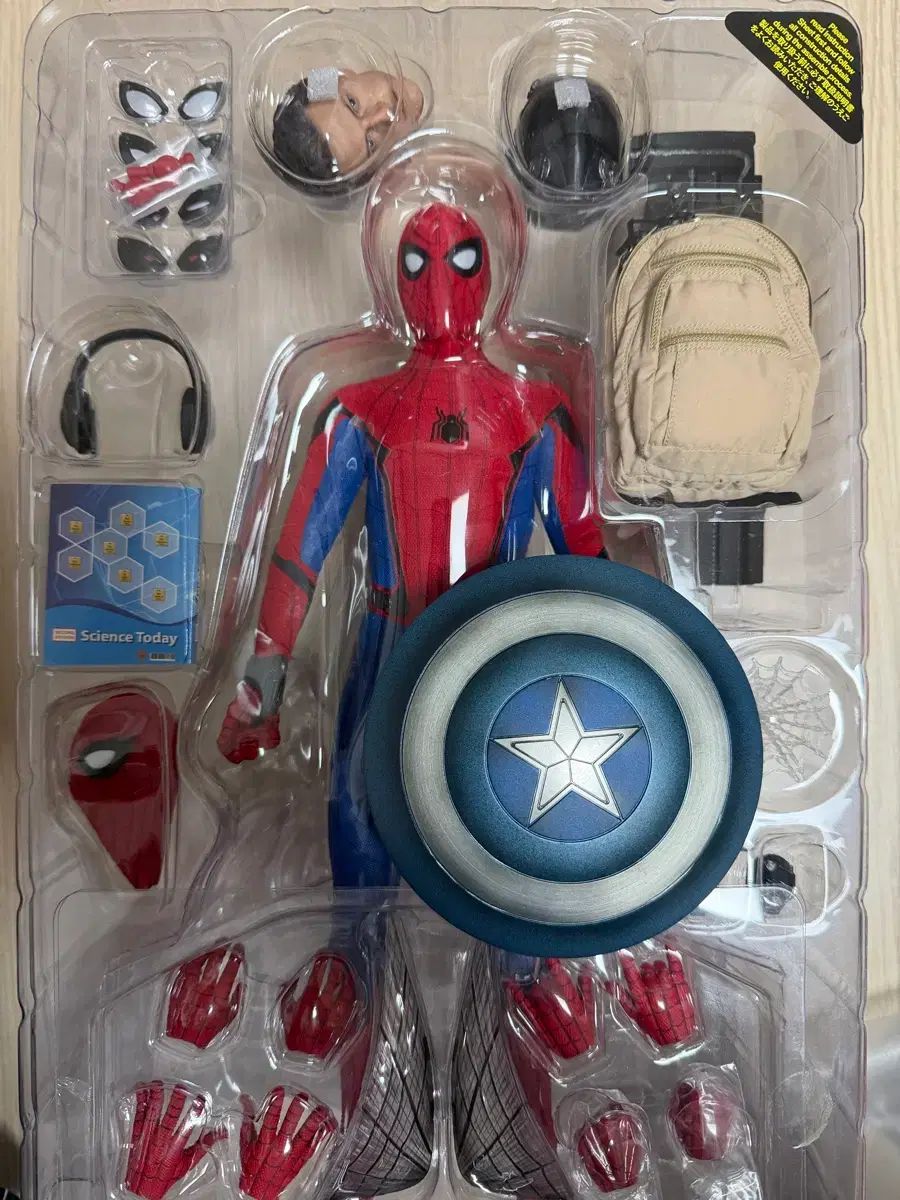 ホットトイズ スパイダーマン ホームカミング デラックス フィギュア
