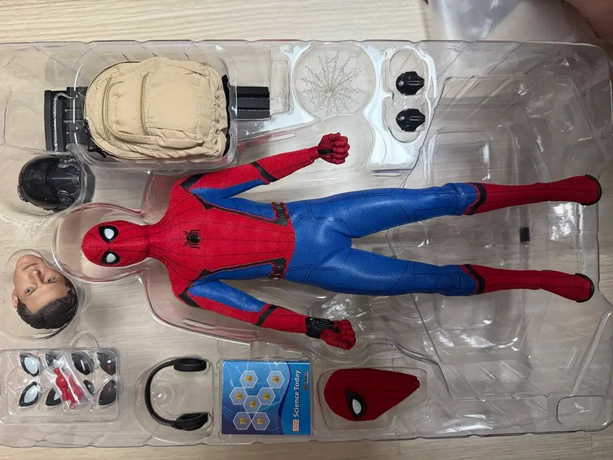 ホットトイズ スパイダーマン ホームカミング デラックス フィギュア