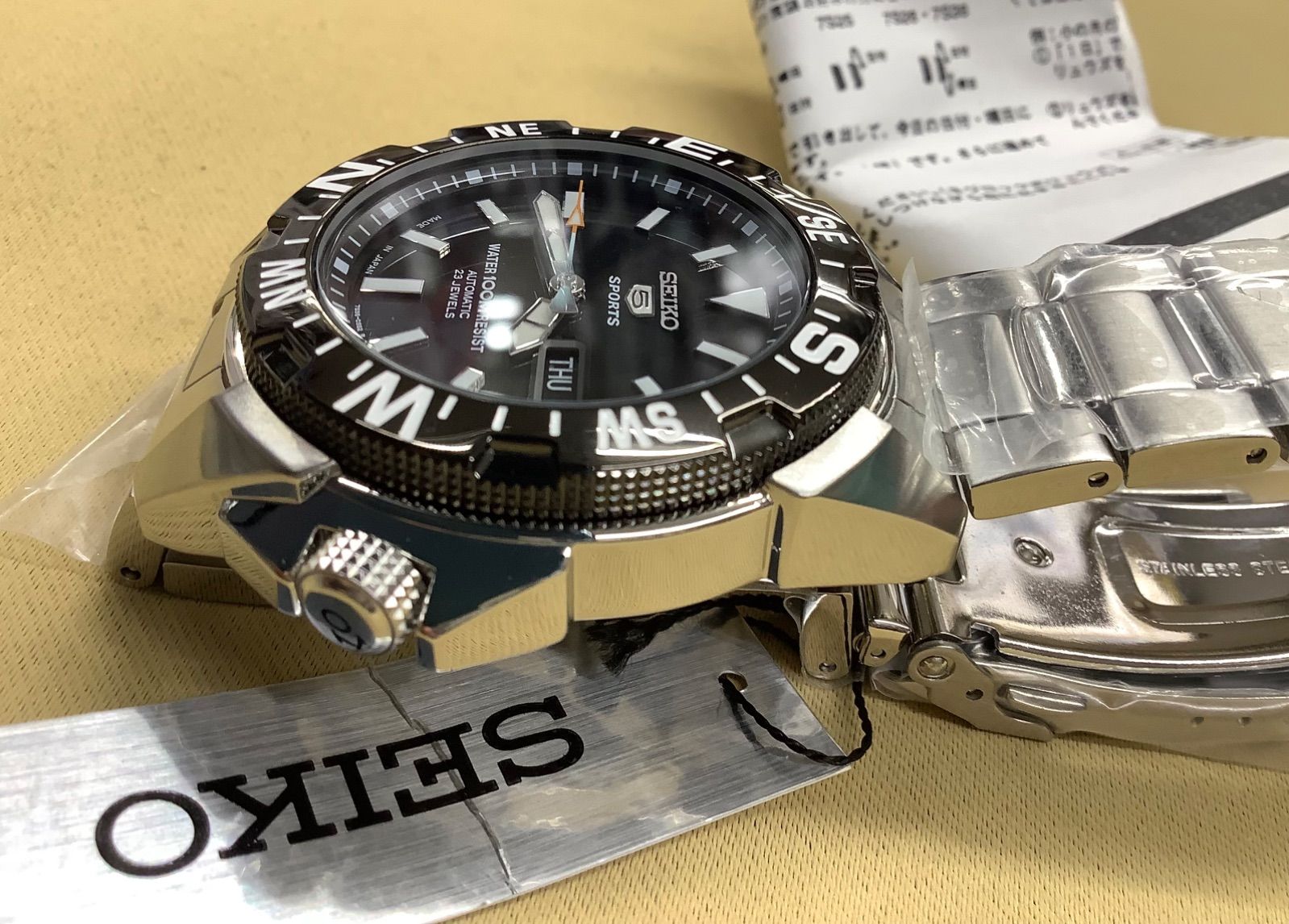 SEIKO 自動巻き時計 23ジュエル スポーツ