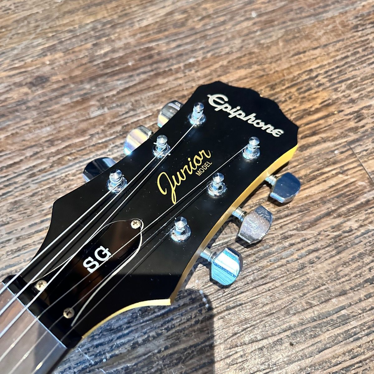Epiphone by Gibson LIMITED MODEL SG Junior TV Yellow エピフォン