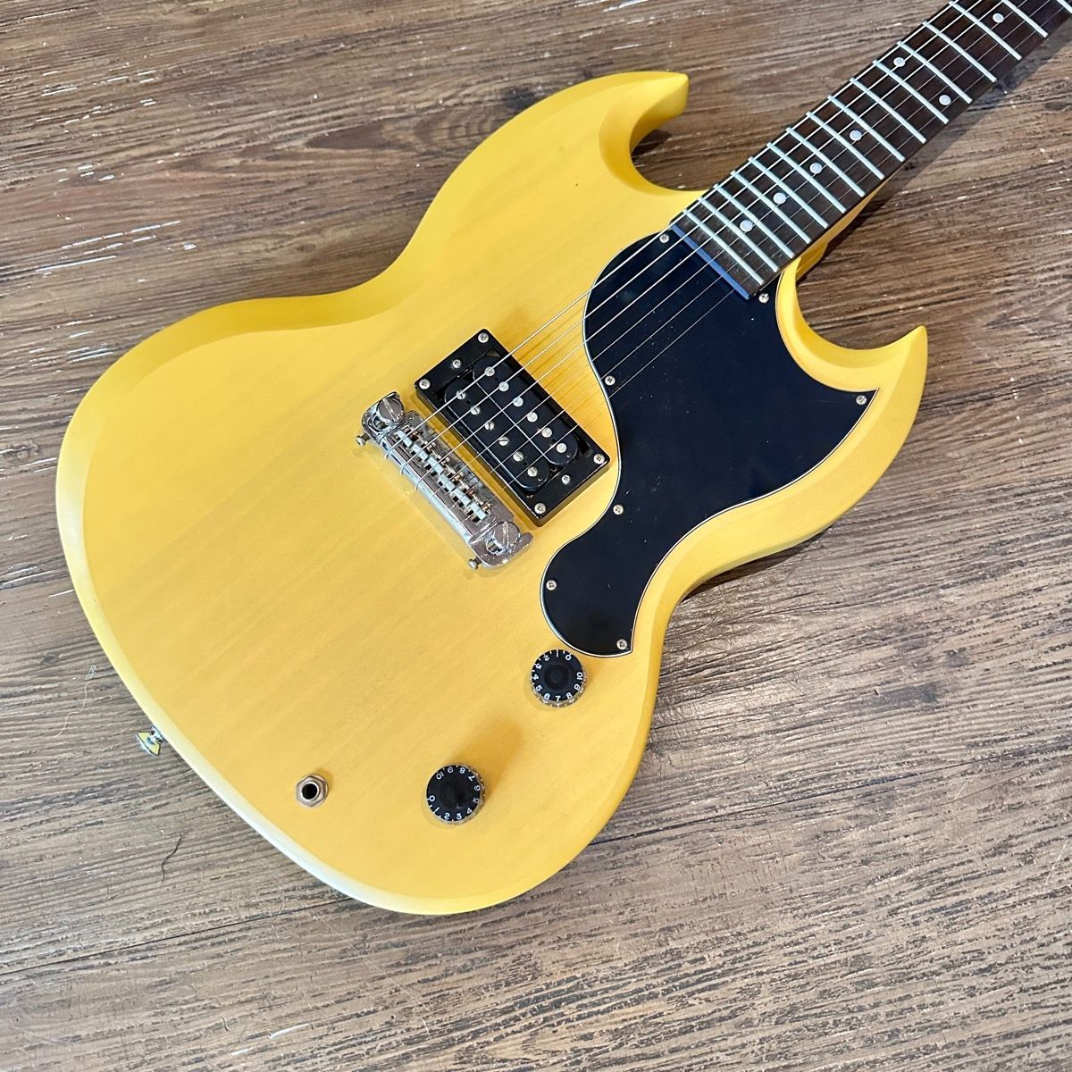 Epiphone by Gibson LIMITED MODEL SG Junior TV Yellow エピフォン