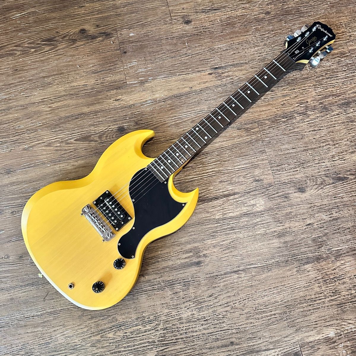 Epiphone by Gibson LIMITED MODEL SG Junior TV Yellow エピフォン