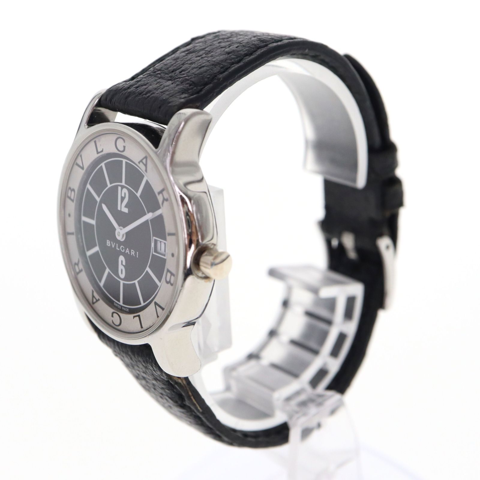 中古】BVLGARI ブルガリ ST35S ソロテンポ クオーツ レディース メンズ