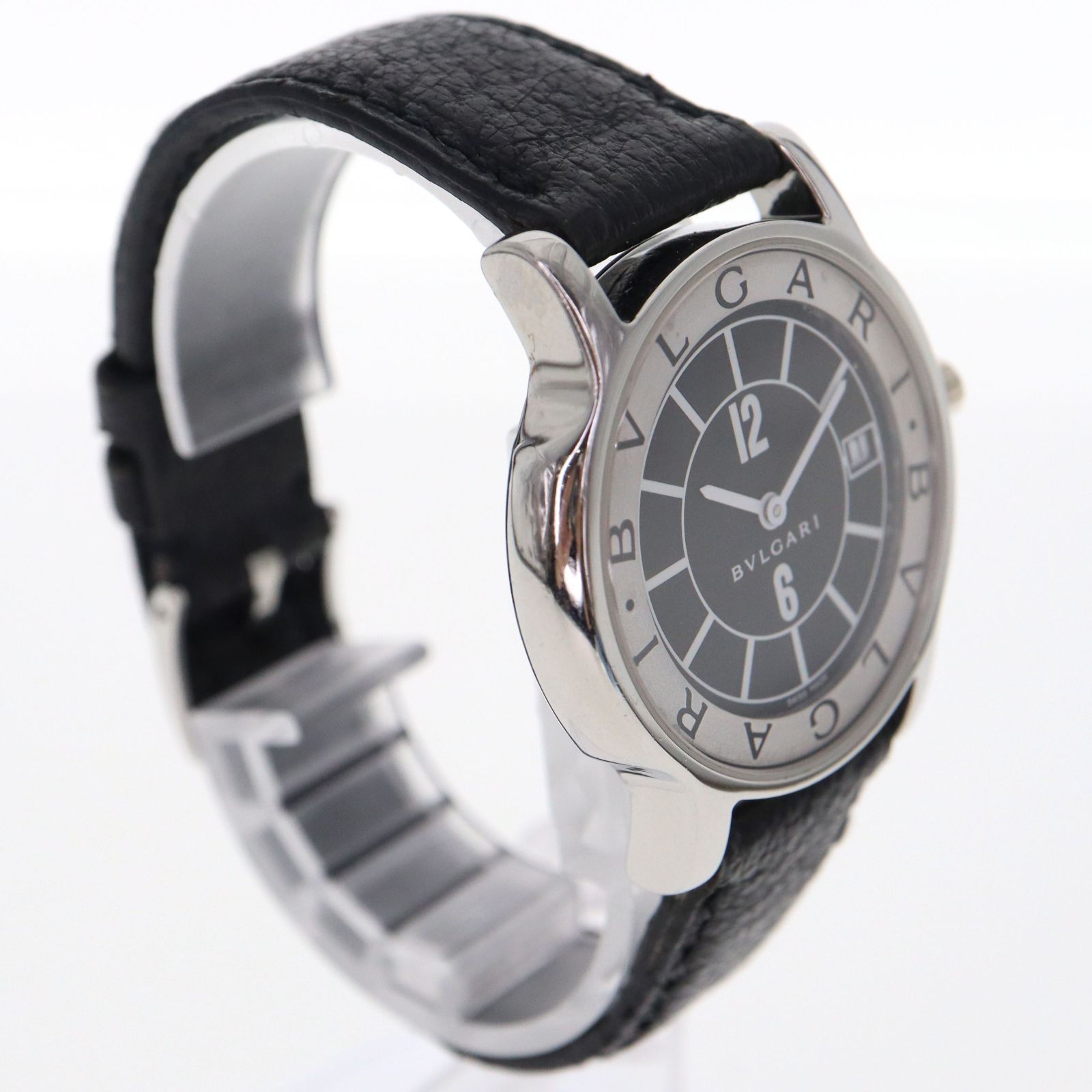 中古】BVLGARI ブルガリ ST35S ソロテンポ クオーツ レディース メンズ 