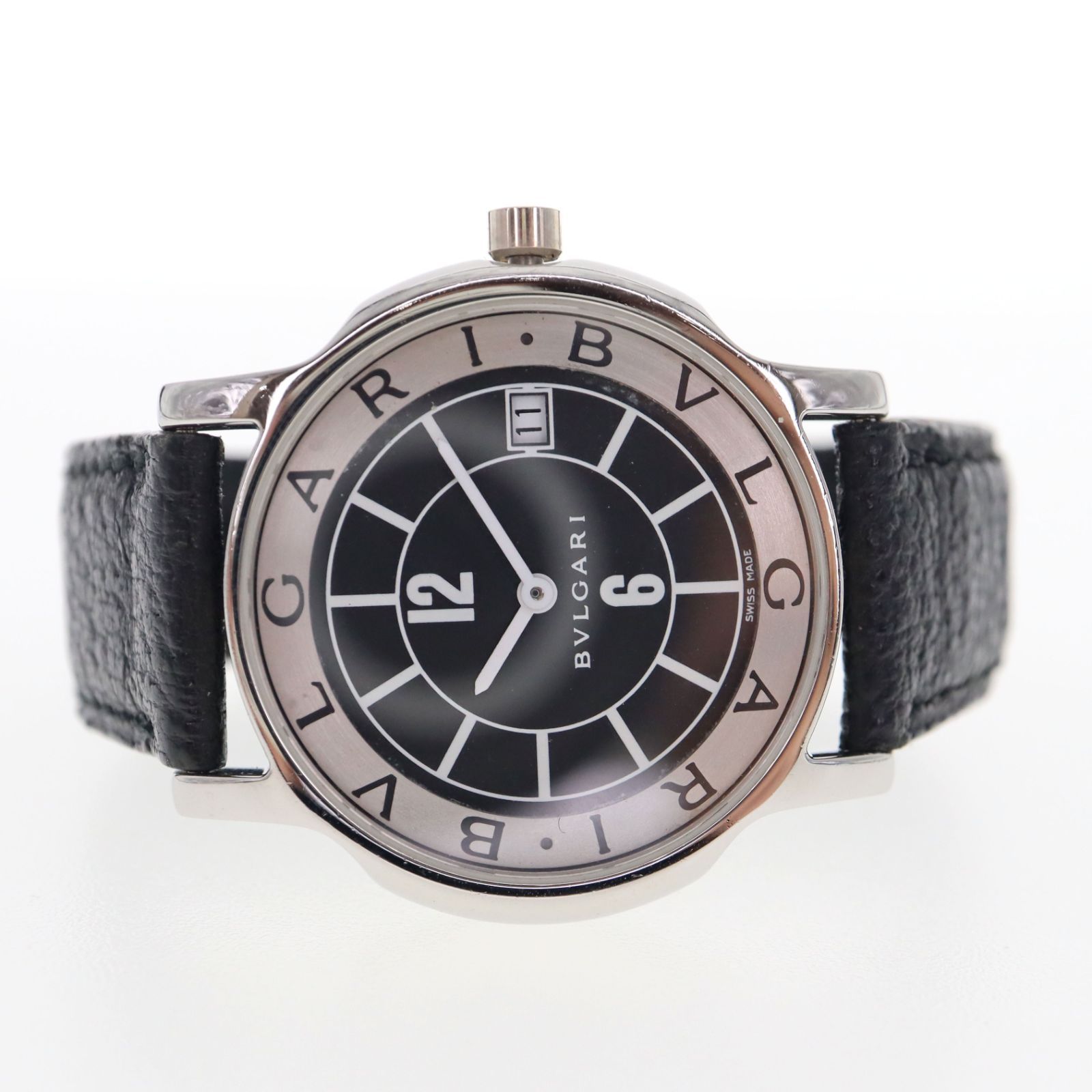 中古】BVLGARI ブルガリ ST35S ソロテンポ クオーツ レディース メンズ