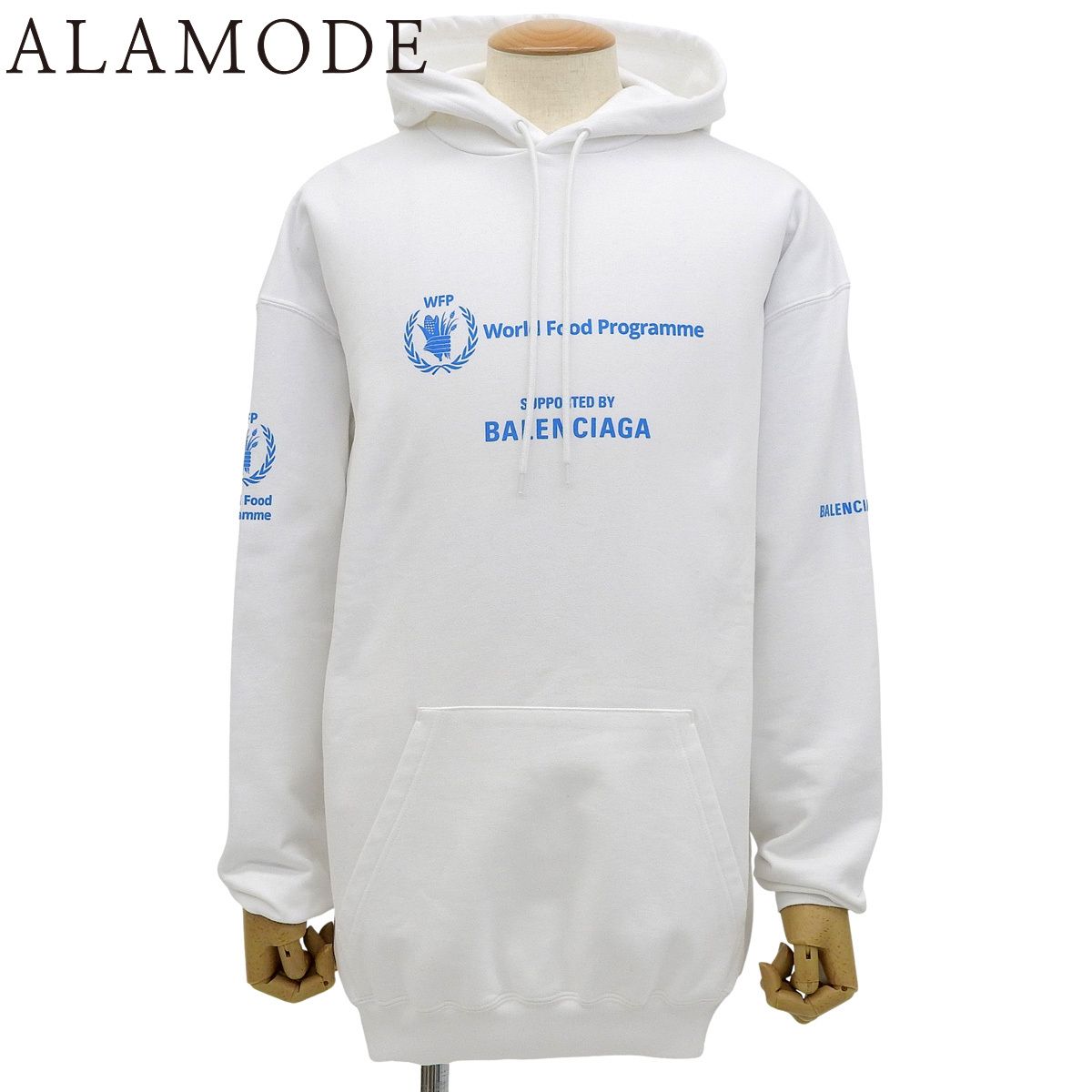 Balenciaga ホワイト パーカー 【公式通販】
