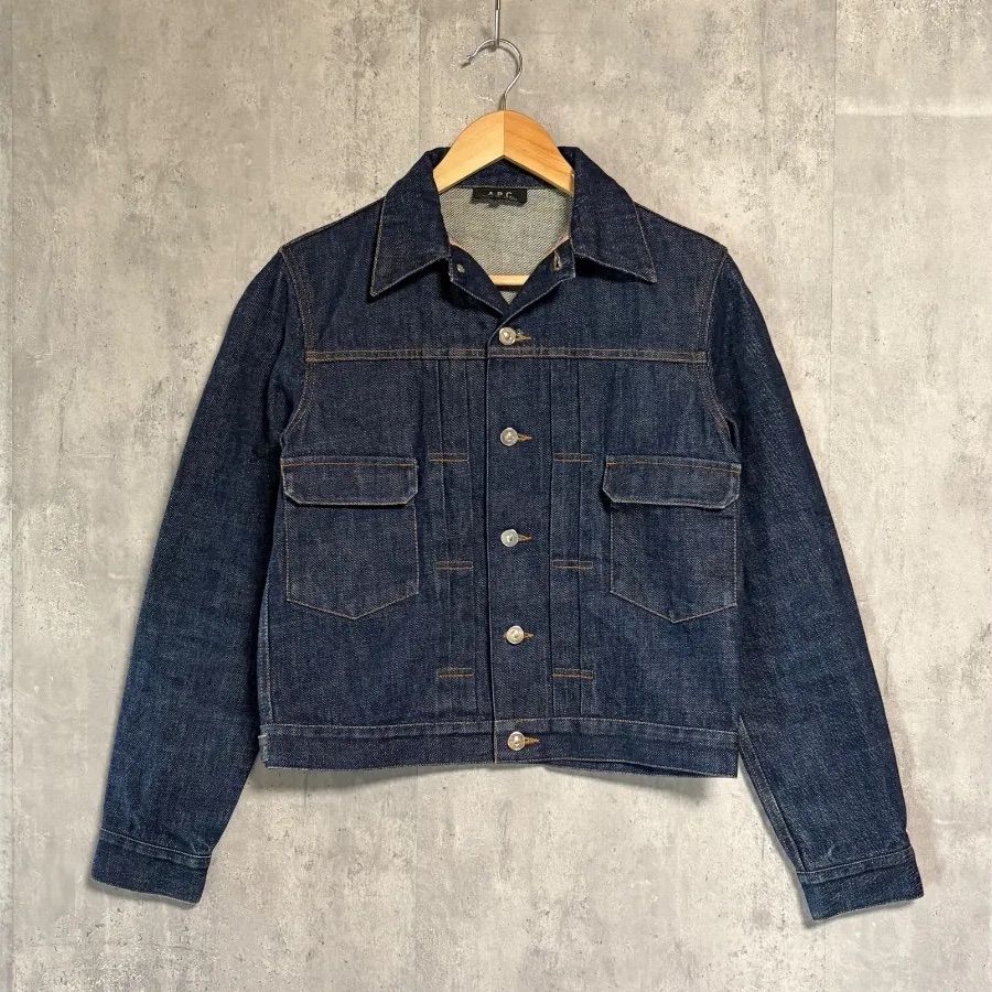 初期A.P.C. 希少 90s A.P.C. デニムジャケット 2nd 赤耳 デニム