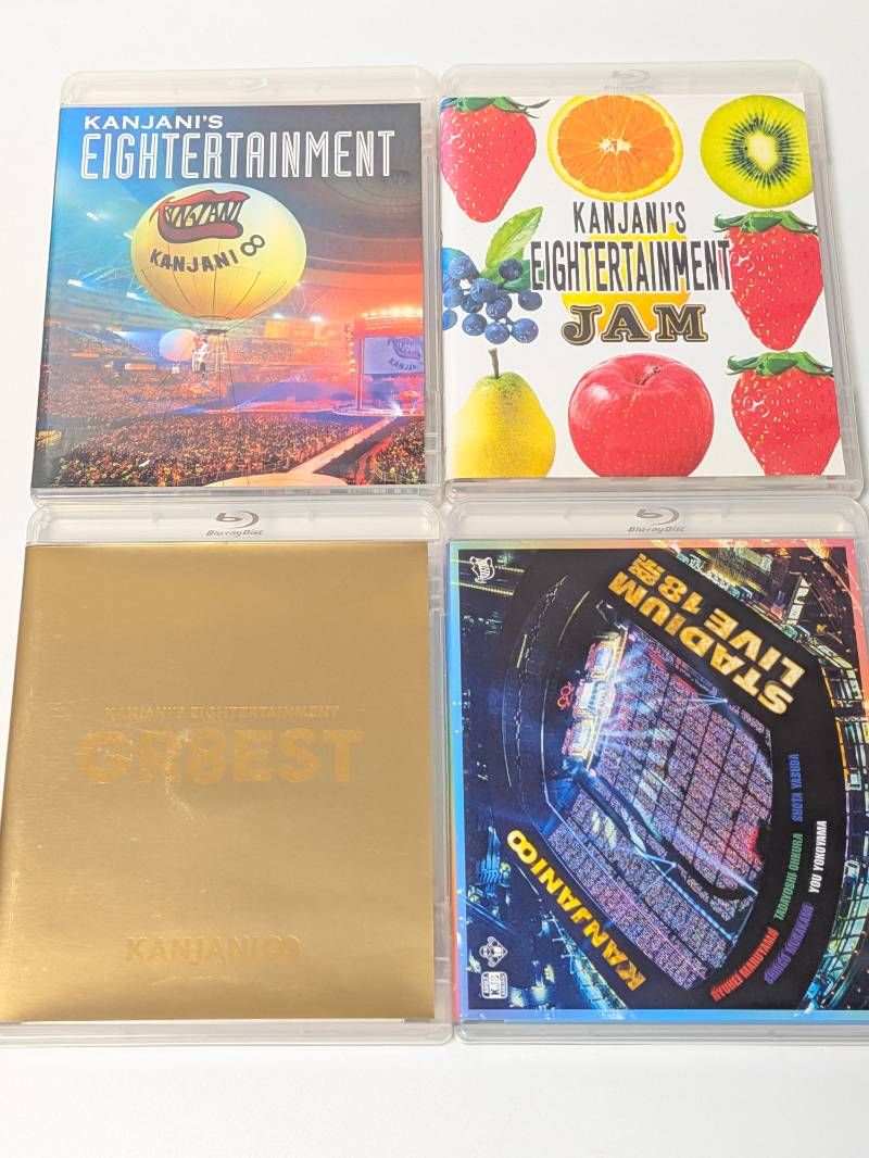 SUPER EIGHT 関ジャニ∞ 通常盤 ライブBlu-ray 4点セット 関ジャニ's