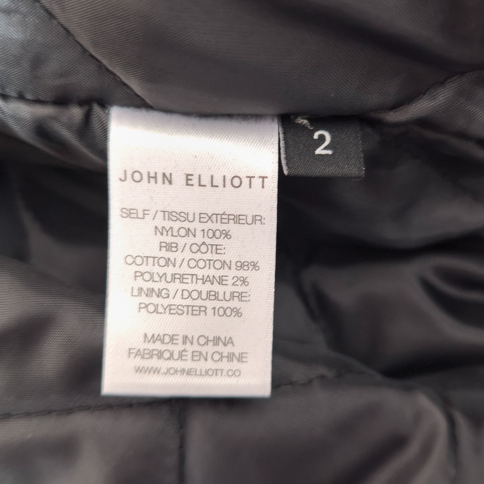 JOHN ELLIOTT ジョンエリオット 星野源着用 Bogota Bomber Jacket 