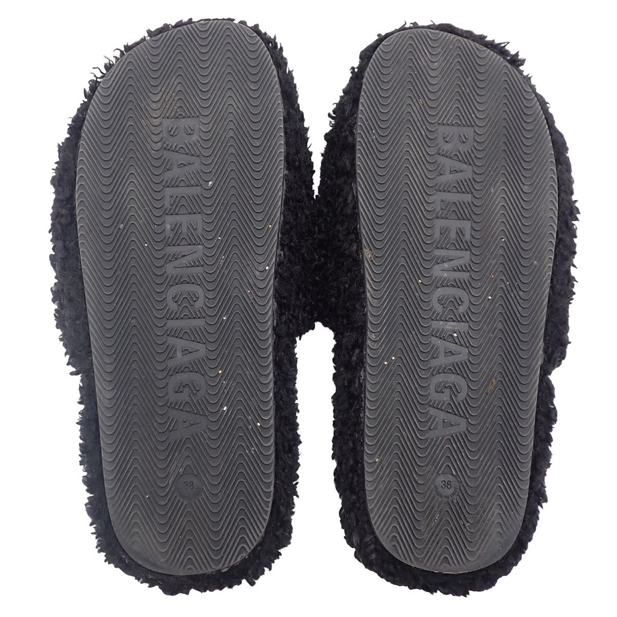 BALENCIAGA(バレンシアガ) Furry オープンミュール サンダル/ミュール