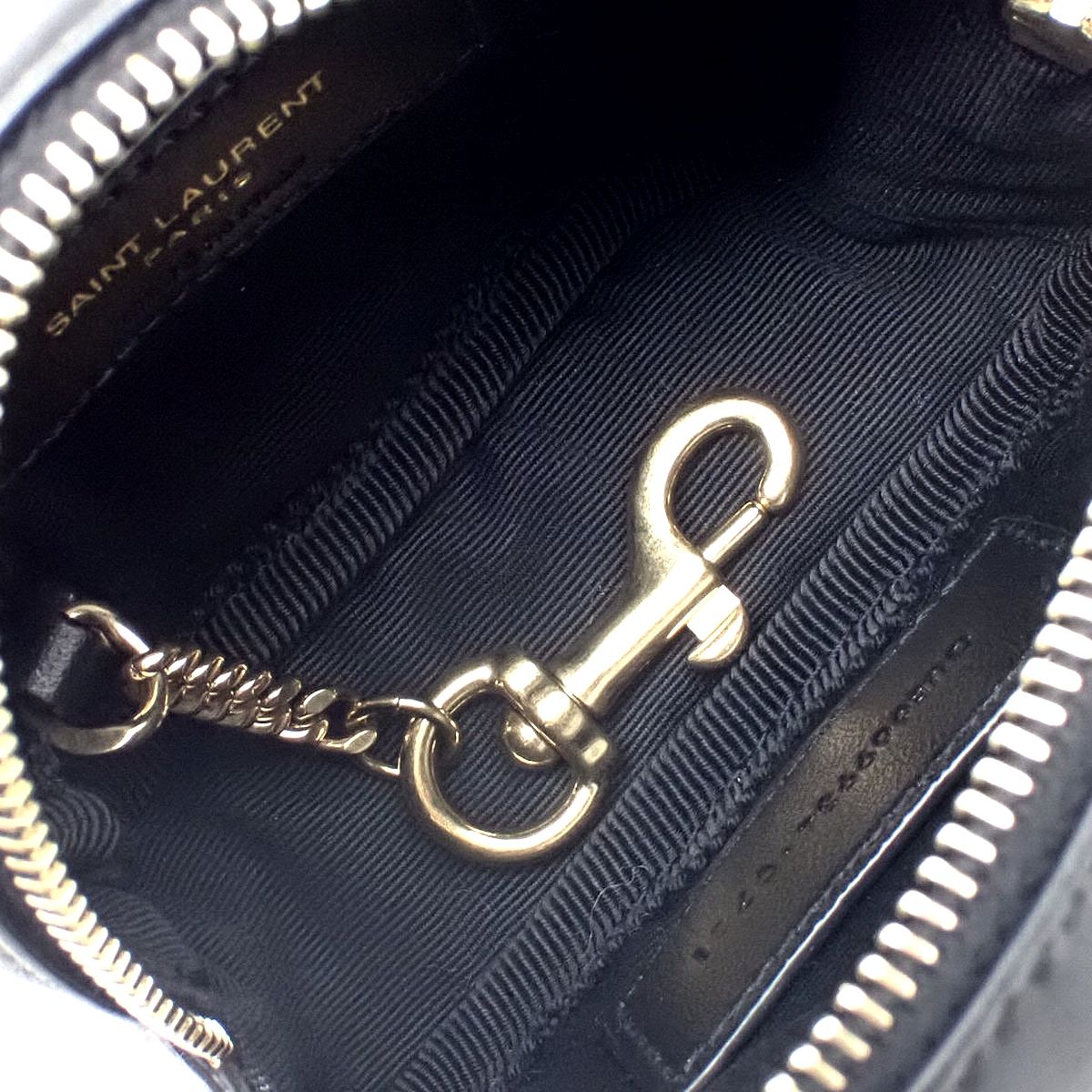 SAINT LAURENT PARIS(サンローランパリ) カサンドラロゴ ミニポーチ