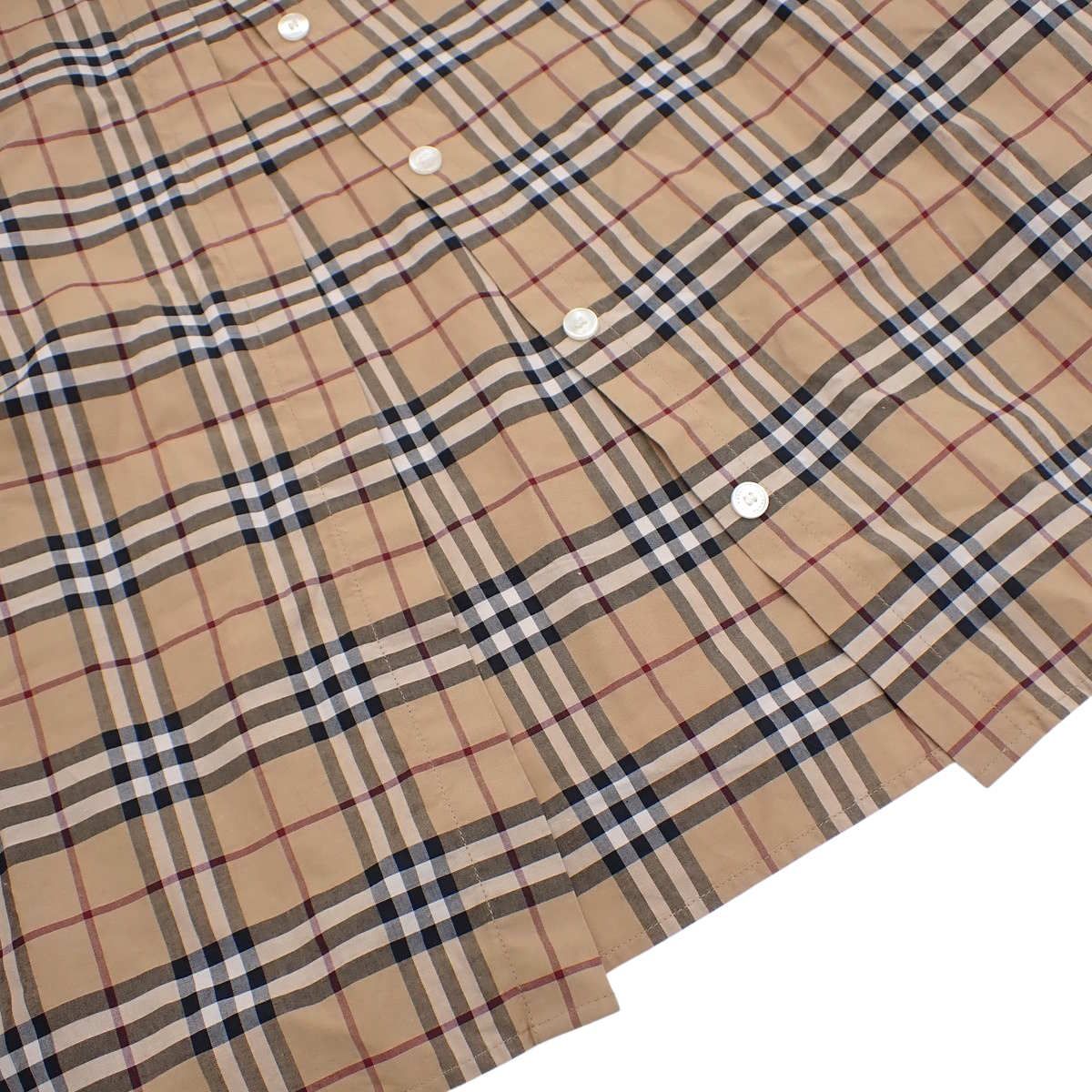 BURBERRY(バーバリー) ノバチェック シャツ シャツ/ブラウス 長袖 トップス アパレル ファッション M コットン ブラウン茶 ベージュ 4073856 レディース 40802169704【中古】【アラモード】 BURBERRY(バーバリー) ノバチェック シャツ シャツ/ブラウス 長袖