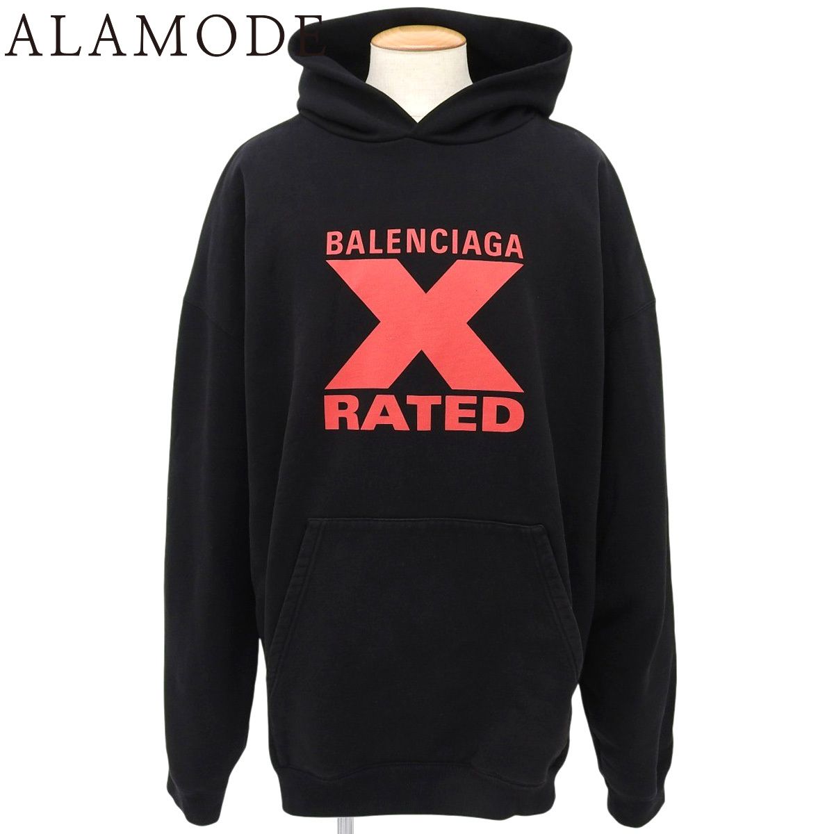 BALENCIAGA(バレンシアガ) X-RATED オーバーサイズフーディー 