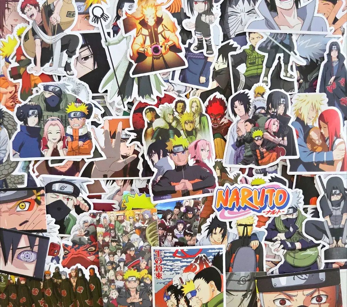 NARUTO -ナルト- カラー ステッカー シール 84枚 NARUTO - カピバラ 