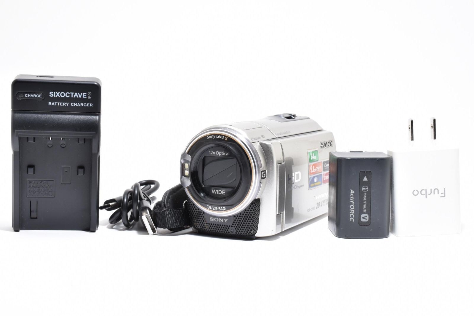☆動作品☆ソニー SONY ビデオカメラ HDR-CX590V シルバー☆ - メルカリ