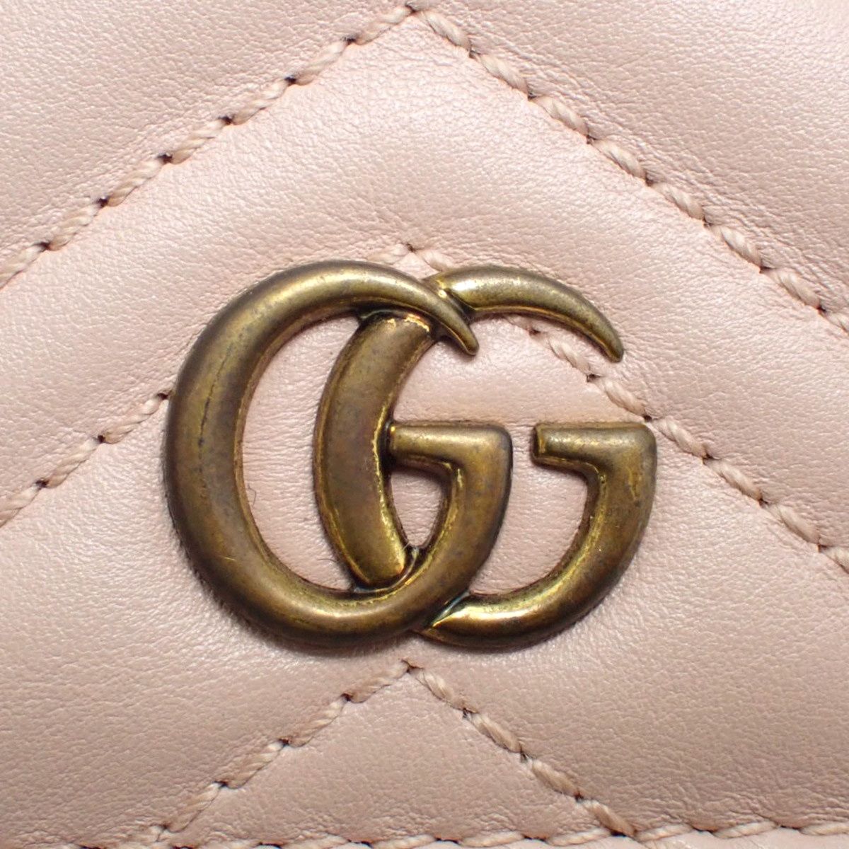 GUCCI(グッチ) GGマーモント コンパクトウォレット 2つ折り 二つ折り 