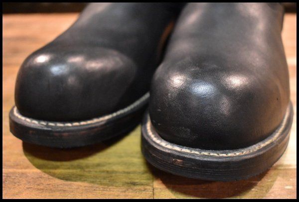 9.5D 良品 白タグ PT91】Chippewa チペワ エンジニア 27863 黒 