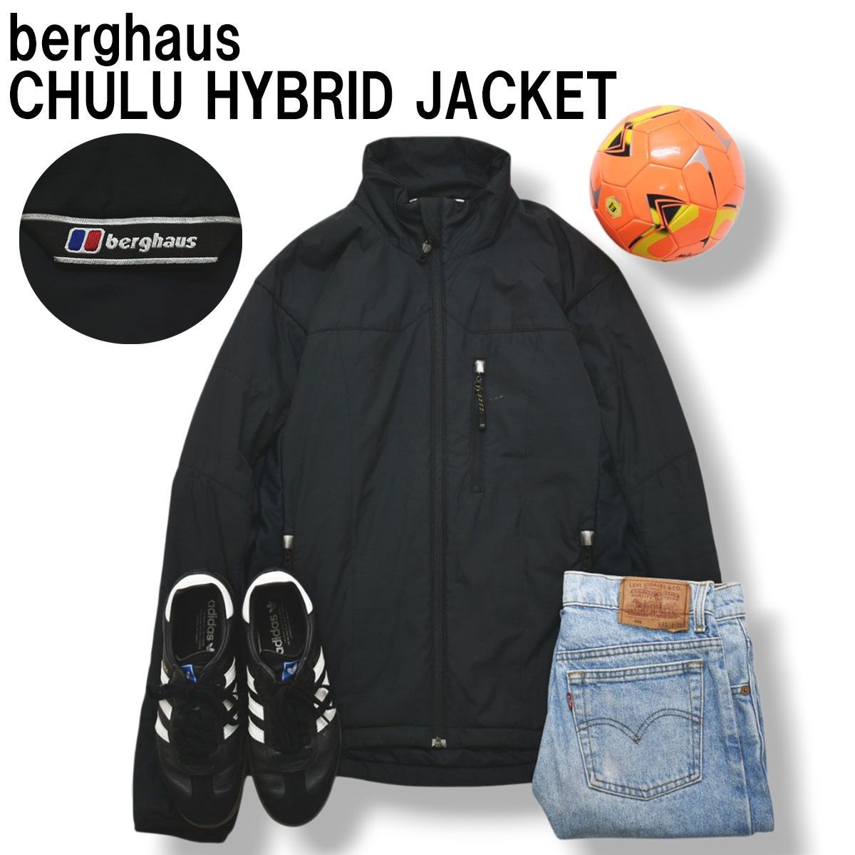 バーグハウス berghaus CHULU HYBRID JACKET 中綿 インサレーション 