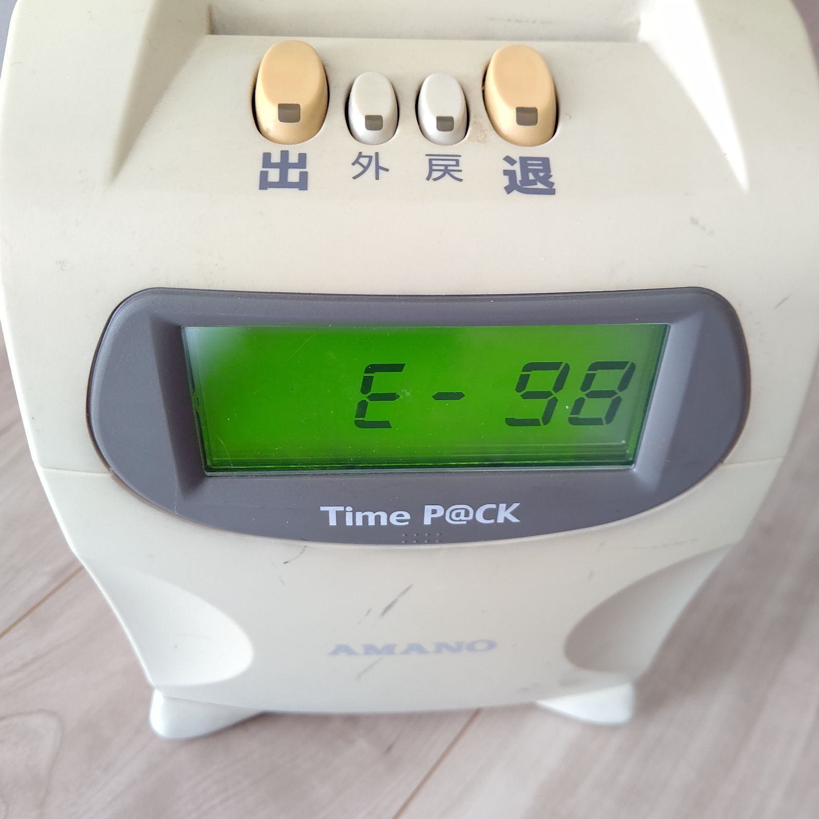 ジャンク アマノ タイムパック タイムレコーダー Timep@ck タイム