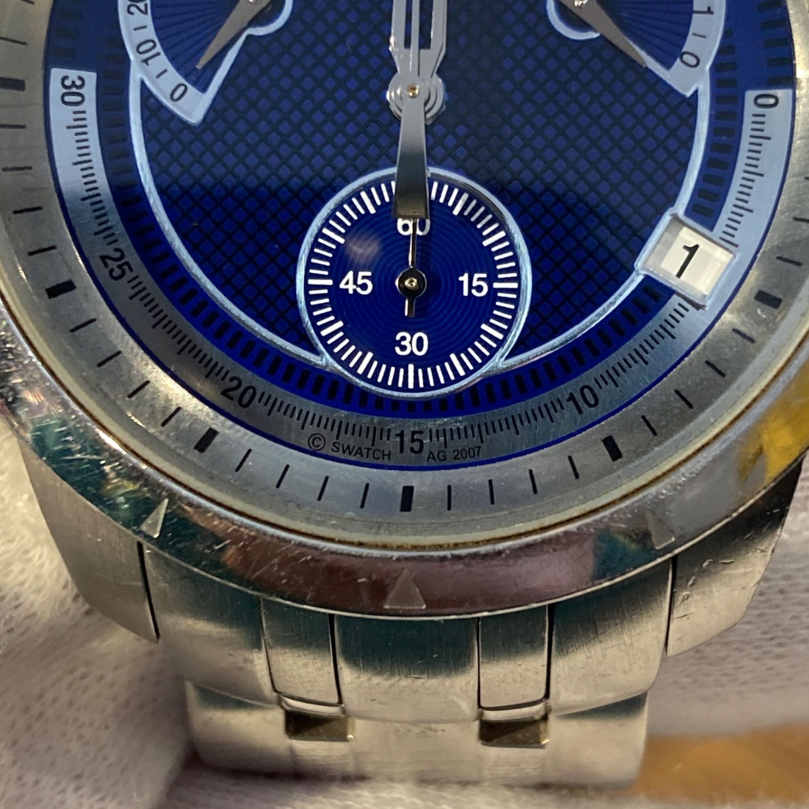 MP187) SWATCH スウォッチ ETHNIC ELEGANCE レトログラード YRS404 