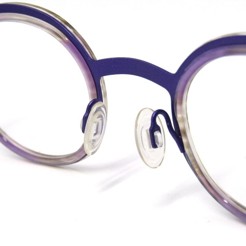 未使用 ANNE ET VALENTIN アンバレンタイン メガネフレーム FANZINE フランス製 ファンジン U240 バイオレット/グレーササ 61004832 未使用 ANNE ET VALENTIN アンバレンタイン メガネフレーム FANZINE
