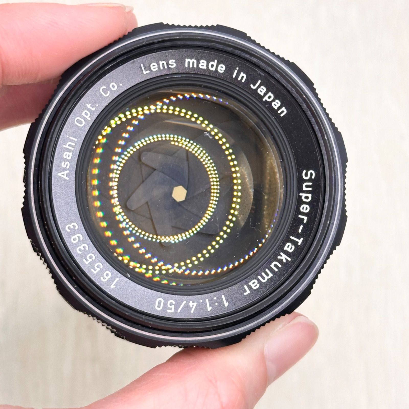 Super-Takumar 50mm F1.4 Asahi PENTAX ペンタックス アサヒ光学 M42