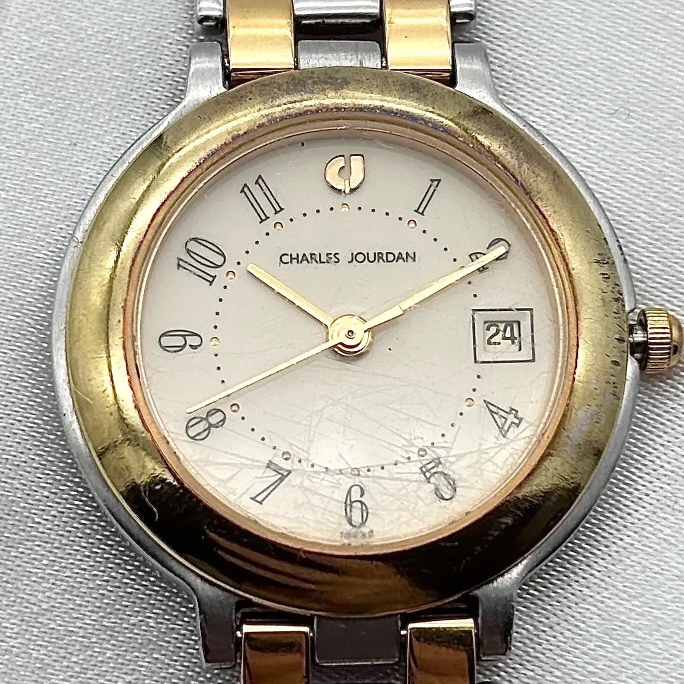 稼働品 Working item シャルルジョルダン CHARLES JOURDAN 腕時計 