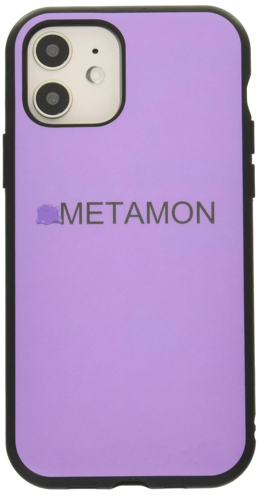 グルマンディーズ ポケットモンスター IIIIfit iPhone12/12 Pro(6.1インチ)対応ケース メタモン POKE-664B パープル [パープル] [メタモン]