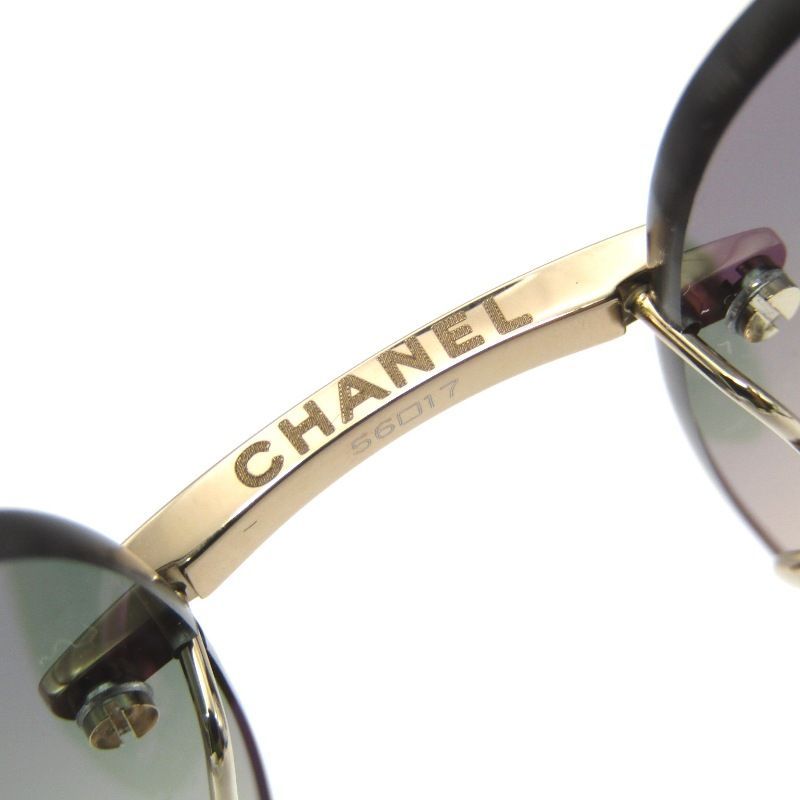 未使用 CHANEL シャネル サングラス CH 4287-T 日本製 スクエア