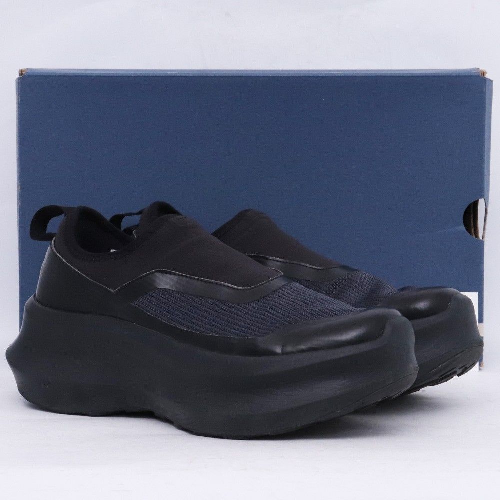 COMME des GARCONS コムデギャルソン × Salomon SLIP ON PLATFORM CDG プラットフォーム スリッポン ローカットスニーカー ブラック 475154 ブラック 26.5cm COMME DES GARCONS × SALOMON SLIP ON PLATFORM CDG ローカット