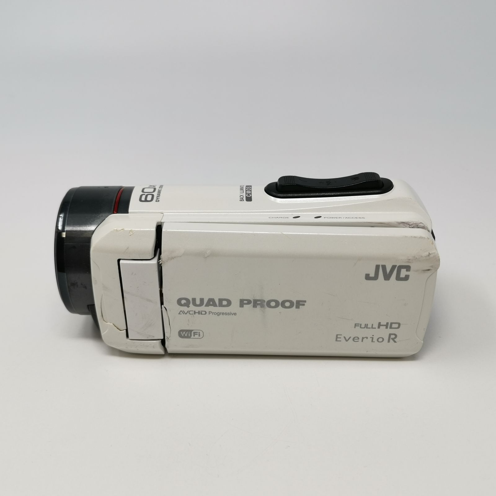 JVC ビデオカメラ EverioR エブリオ GZ-RX600-W JVC ビデオカメラ