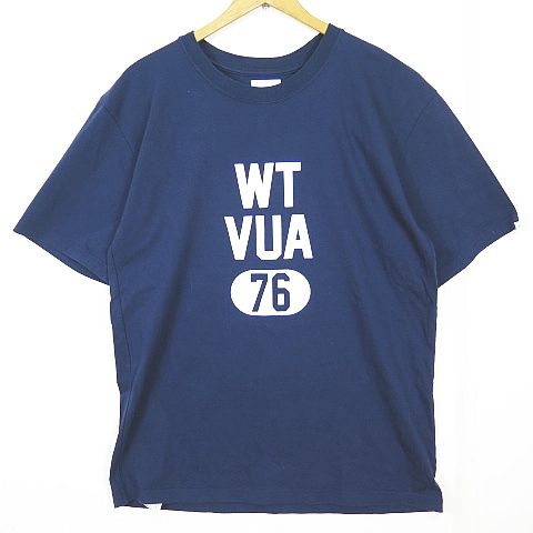 ダブルタップス WTAPS Tシャツ 半袖 02 ネイビー AA 2sa7297 ダブル